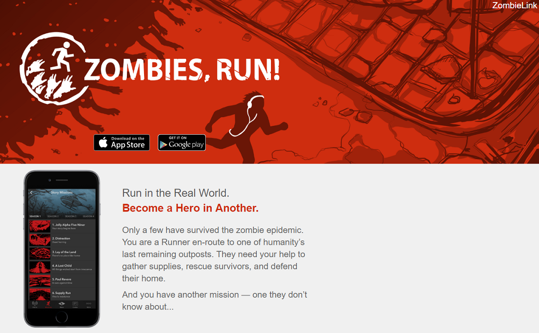 Zombies. Run