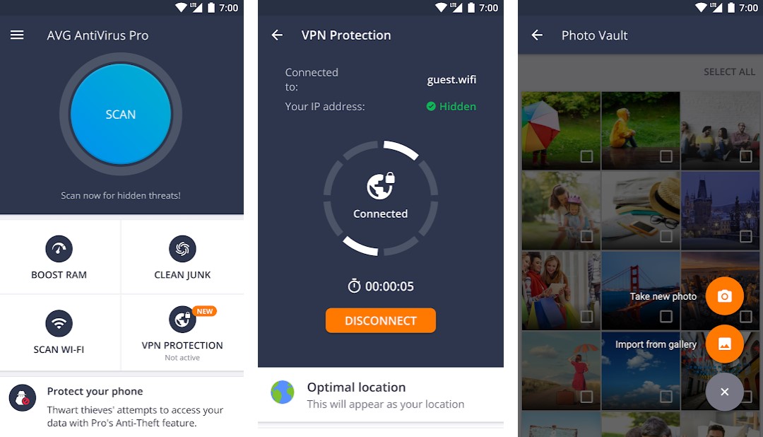 AVG AntiVirus 2019 for Android Security