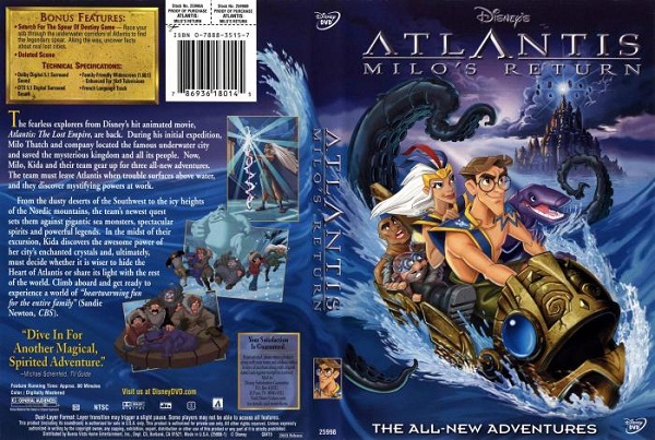 Atlantis- Milo’s Return