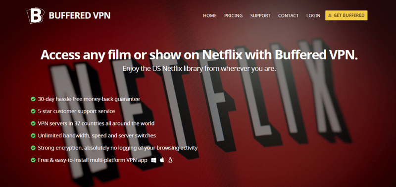 Buffered-vpn-for-bypass-Netflix