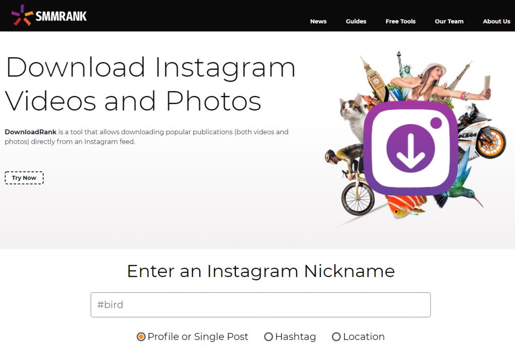 DownloadRank - Download Instagram Videos and Photos