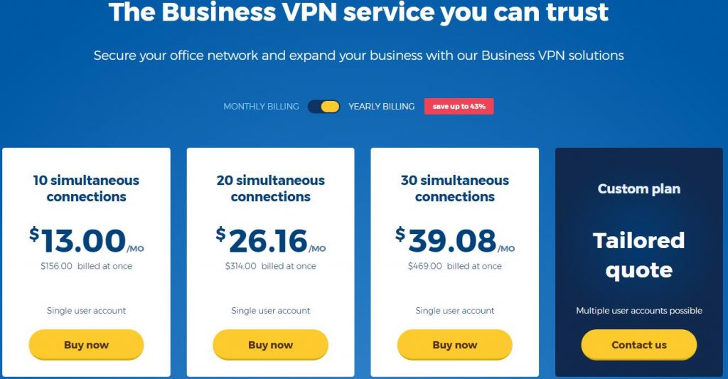 hidemyass Business VPN