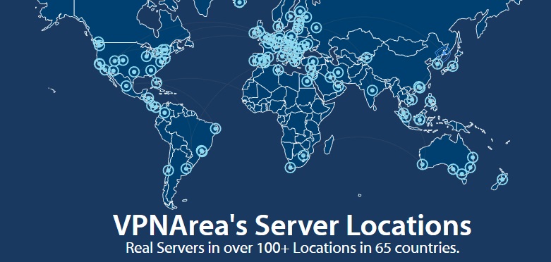 VPN Area server locations