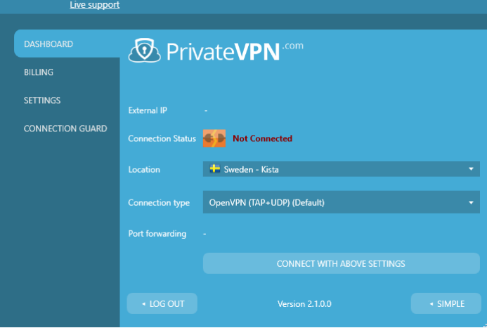 setting-on-PrivateVPN