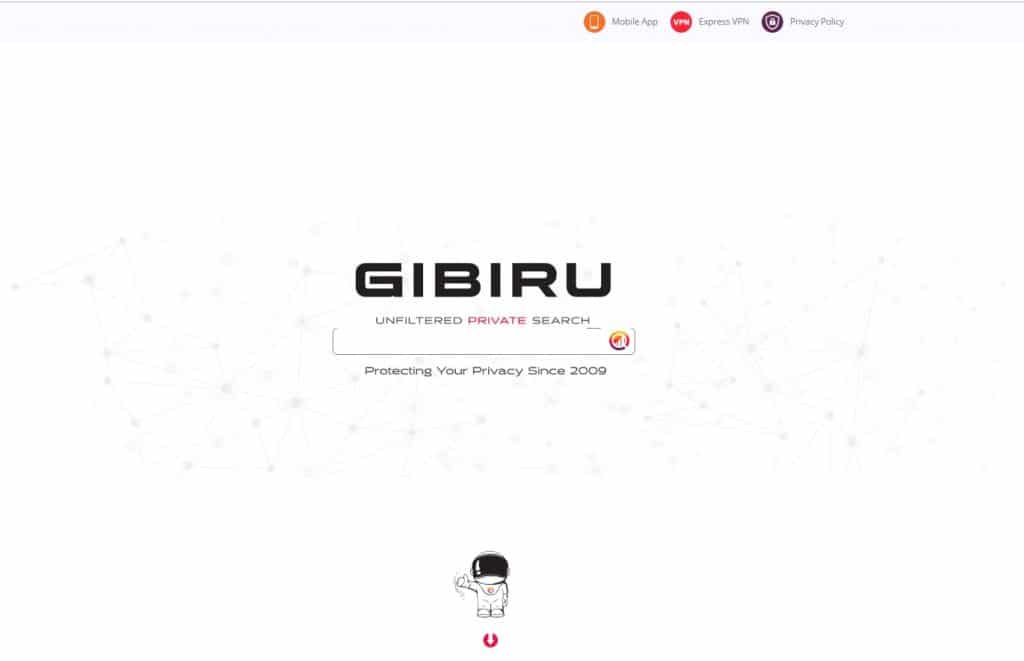 Gibiru Search engine
