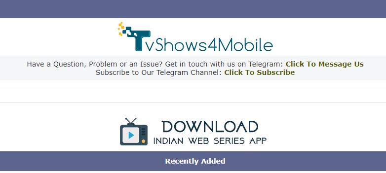 TVshows 4 Mobile