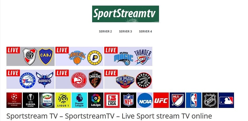 SportStream streaming