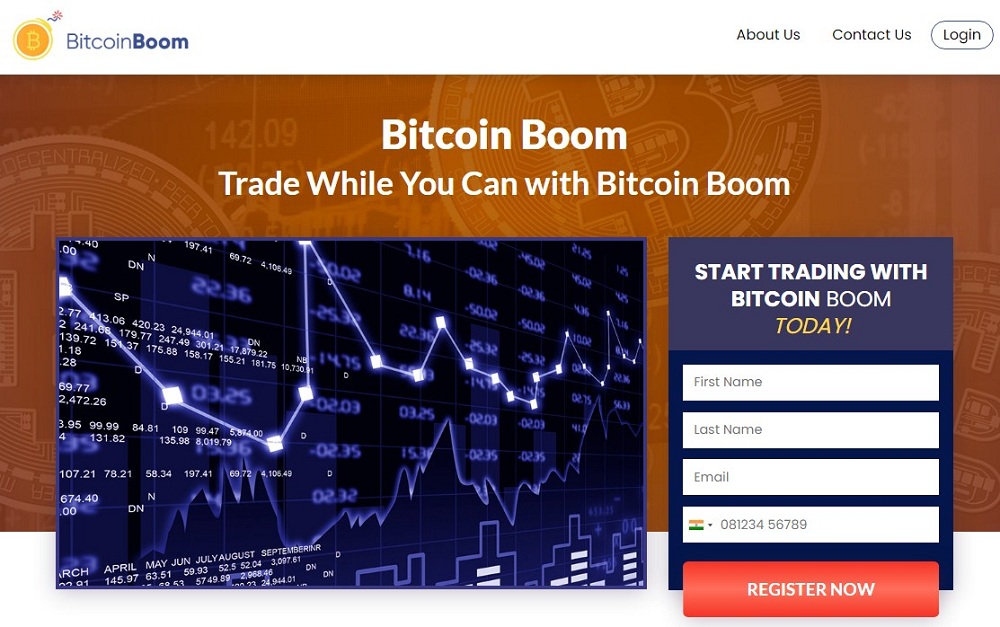 Bitcoins Boom Homepage