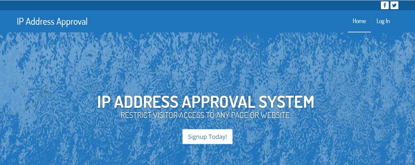 IP Address Approval over view