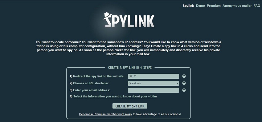 SpyLink over view