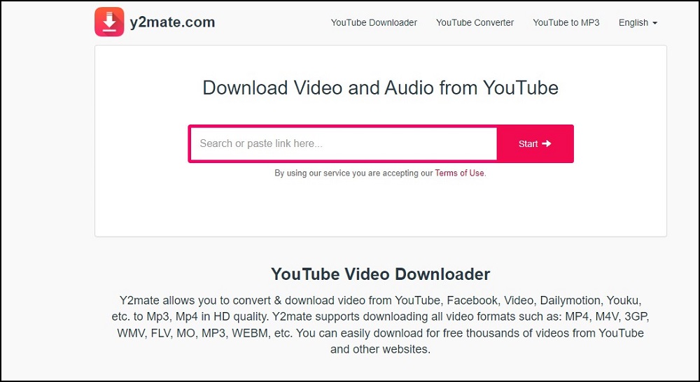 Y2mate YouTube to MP3 Converters
