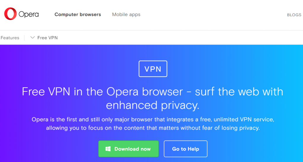 opera VPN