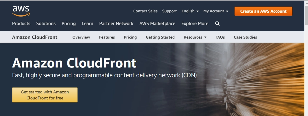 Amazon CloudFront Free WordPress CDN Service