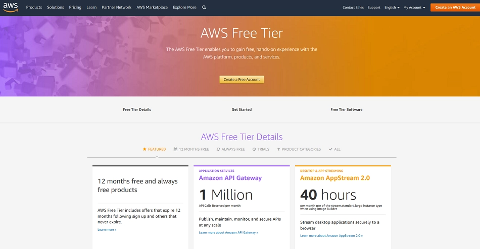 Amazon Web Services account