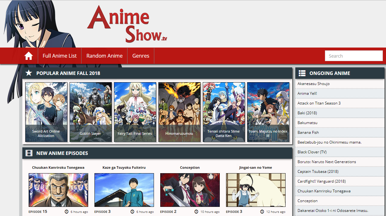 AnimeShow TV for Free Anime Streaming