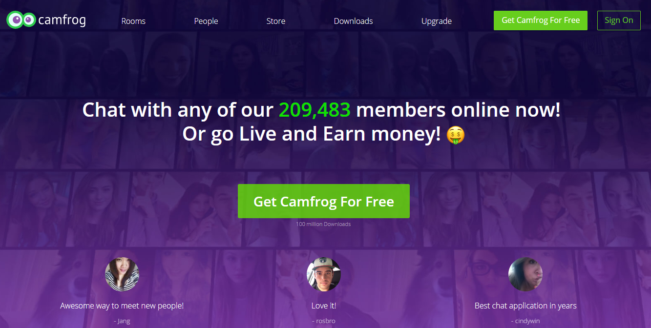 CamFrog video chat rooms