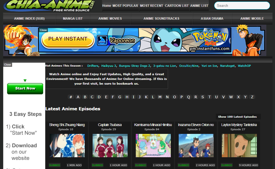 Chia-Anime TV for Free Anime Streaming