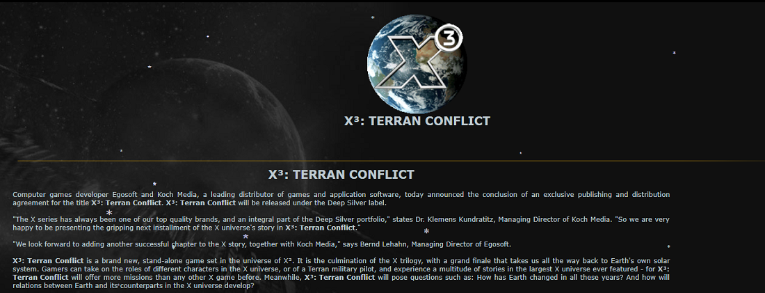 Terran conflict