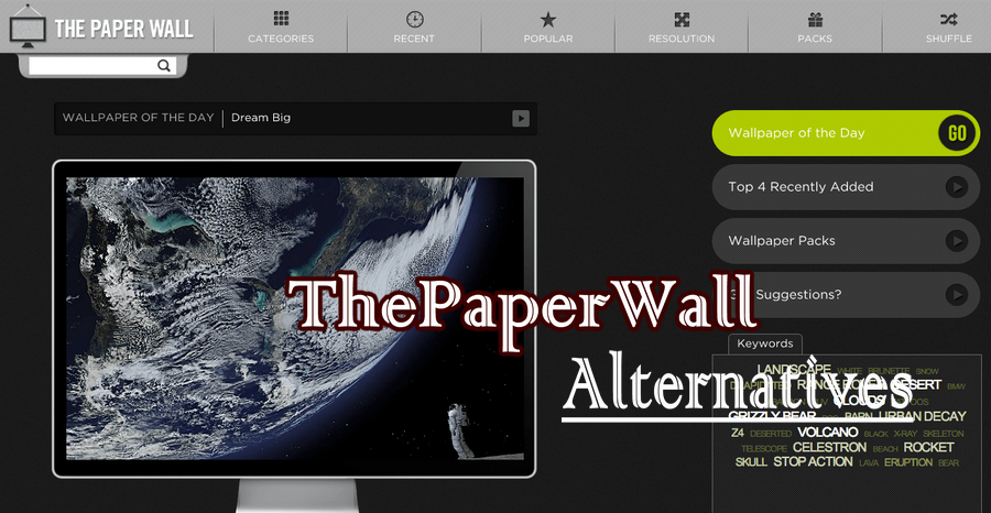 ThePaperWall Alternatives to Download HD Wallpapers