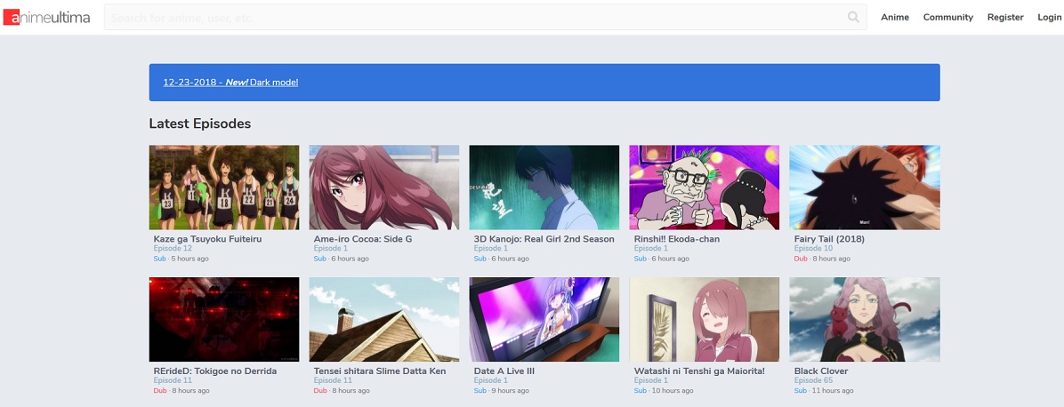 Animeultima App Not Working Animeultima Offers An Impressive Collection Of Japanese Animated Series *always up to date episodes are instantly available upon airing. frapper