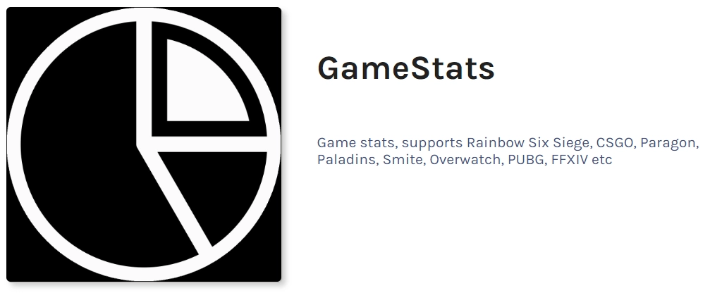 Game Stats - discord bot for game