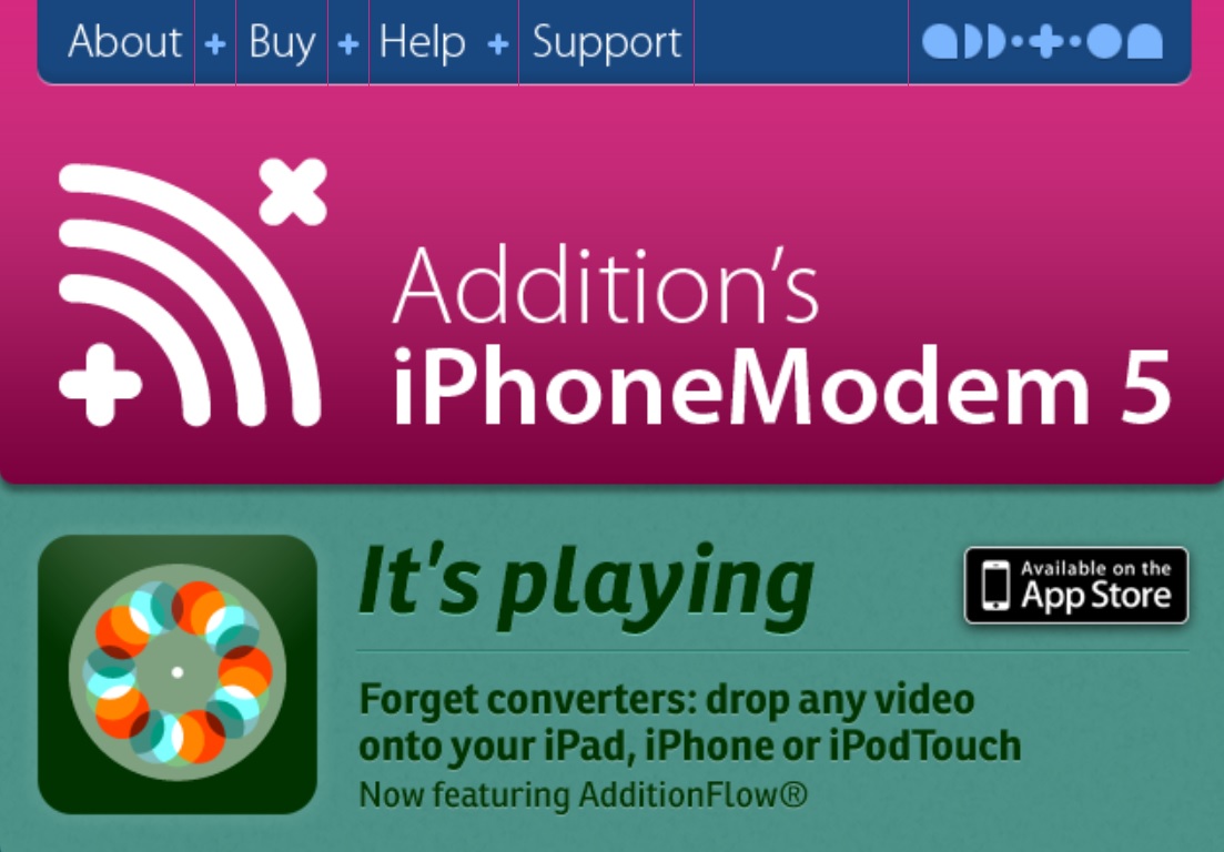 iPhoneModem – iPhone only