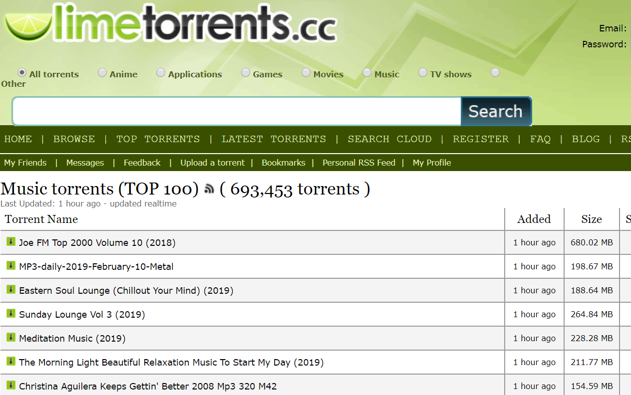 music torrents sites for mac