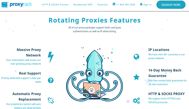 proxyrack rotating proxies