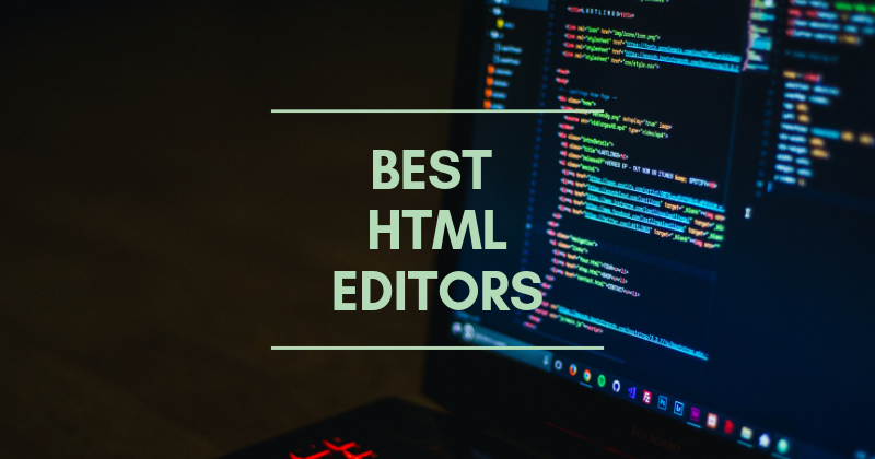 Best html editor 2021