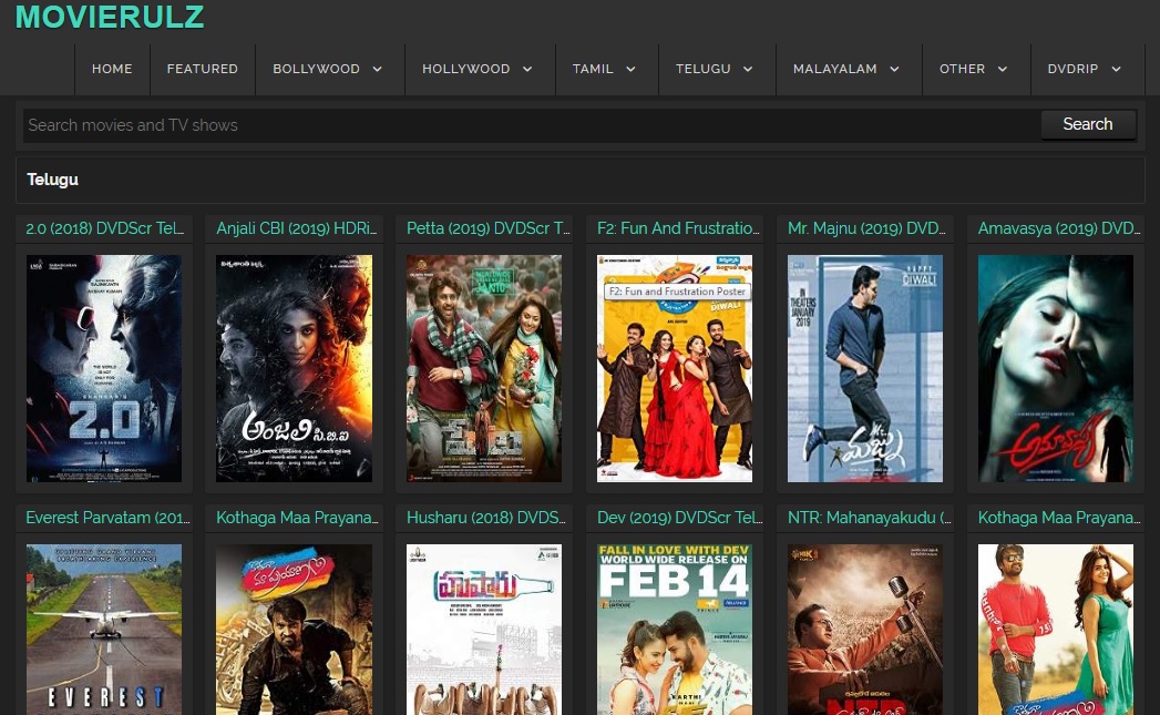 movierulz latest telugu movies download