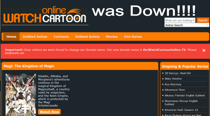  what happened to watchcartoononline