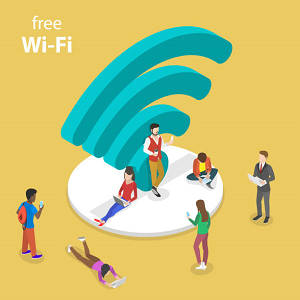 Free public wifi