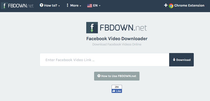 FBDOWN.net downloader