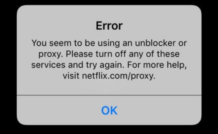 You seem to be using an unblocker or proxy