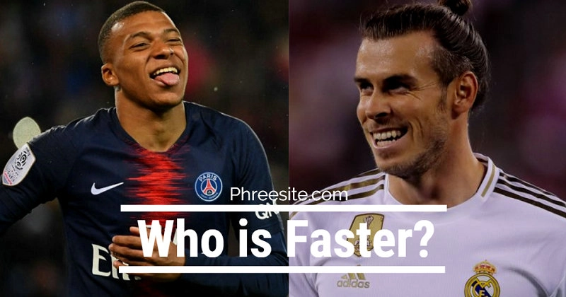 Who is Faster: Bale vs. Mbappe