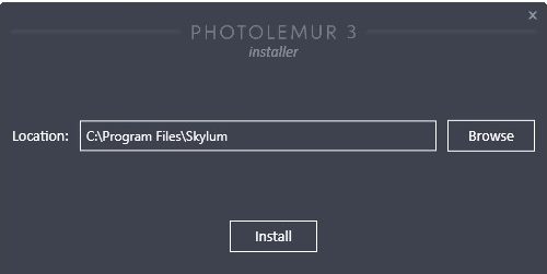 Clicking install