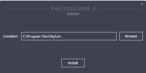Clicking install