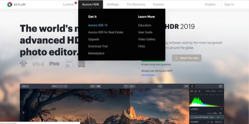install aurora hdr 2019 texture pack