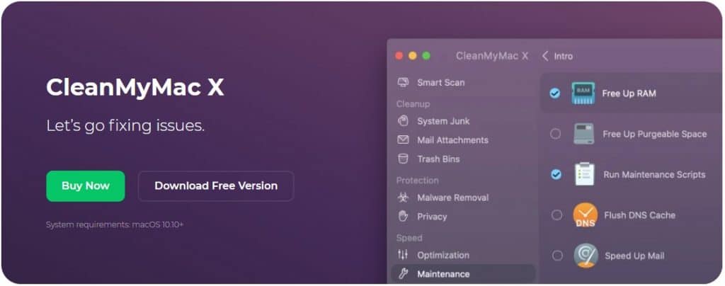 cleanmymac x overview