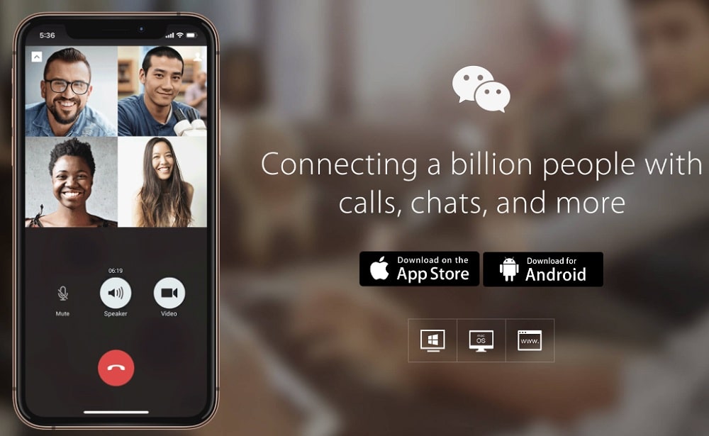 Wechat Home Page