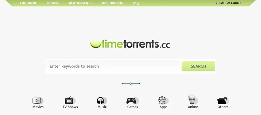 limetorrents features