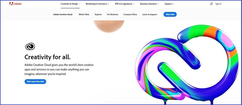 Adobe Creative Cloud Official Website
