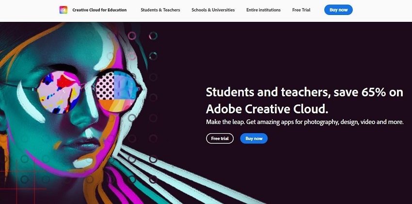 Adobe Creative Cloud Student Discount overview