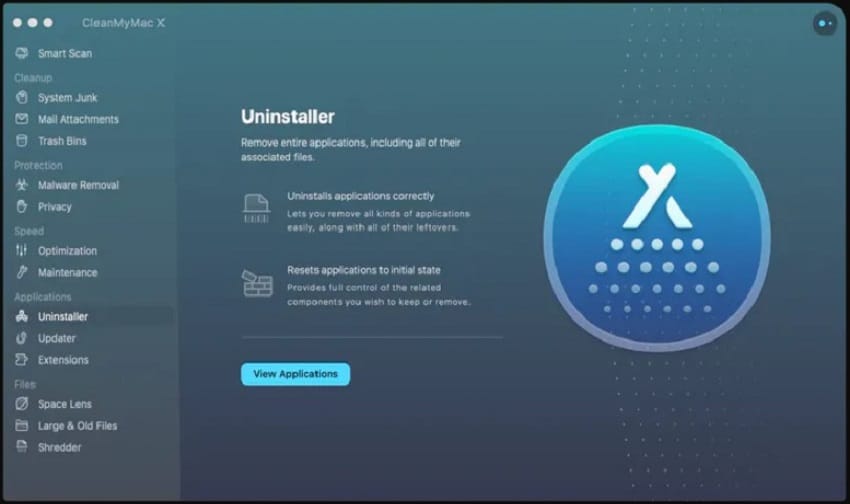 CleanMyMac X with Uninstaller