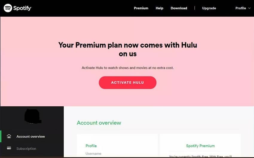 Hulu activation