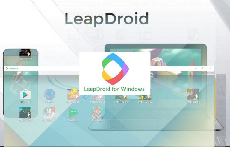 leapdroid install game