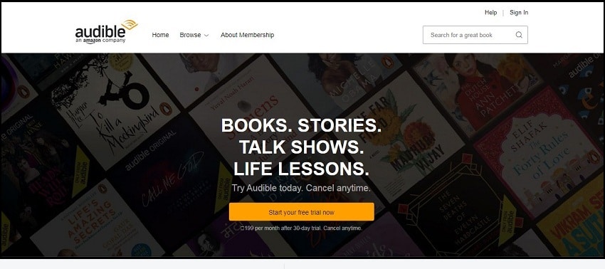 Official Audible Student Page