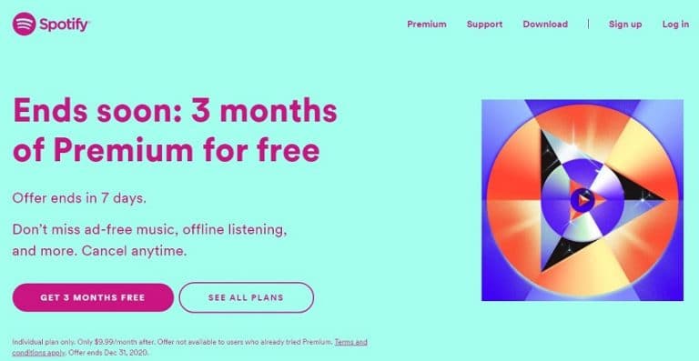 spotify student cost