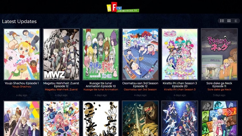 Animefreak.TV streaming