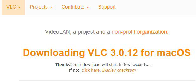 Download VLC for MAC